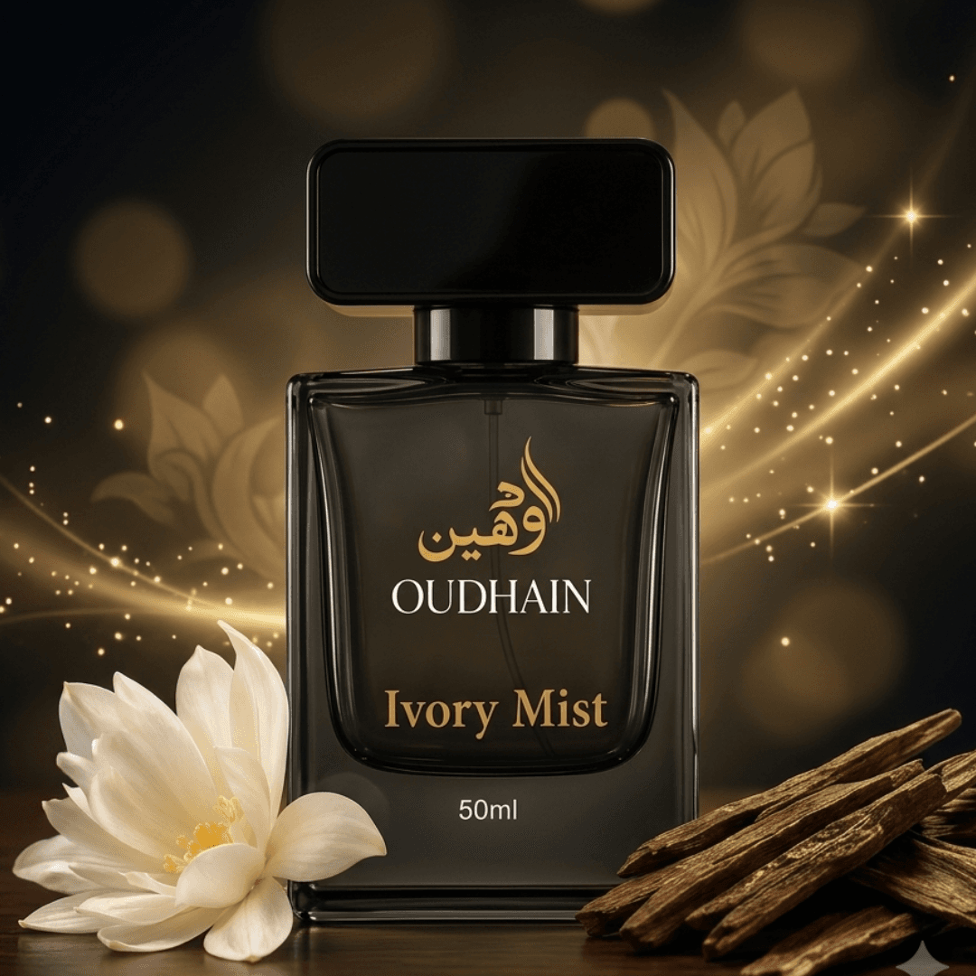 Ivory Mist – Inspired by White Oud fragrance bottle